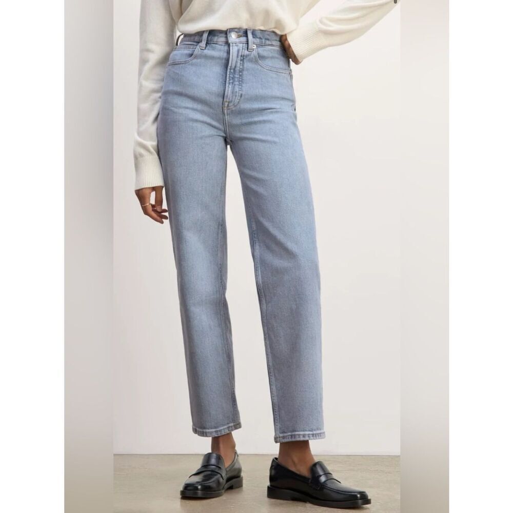 New Everlane THE WAY-HIGH® JEAN in Salt Water Size 29L - Picture 13 of 14